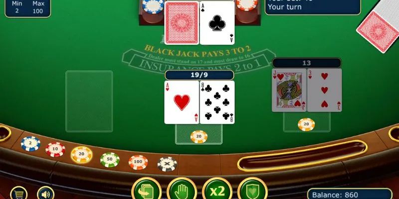 Blackjack sở hữu luật chơi đơn giản